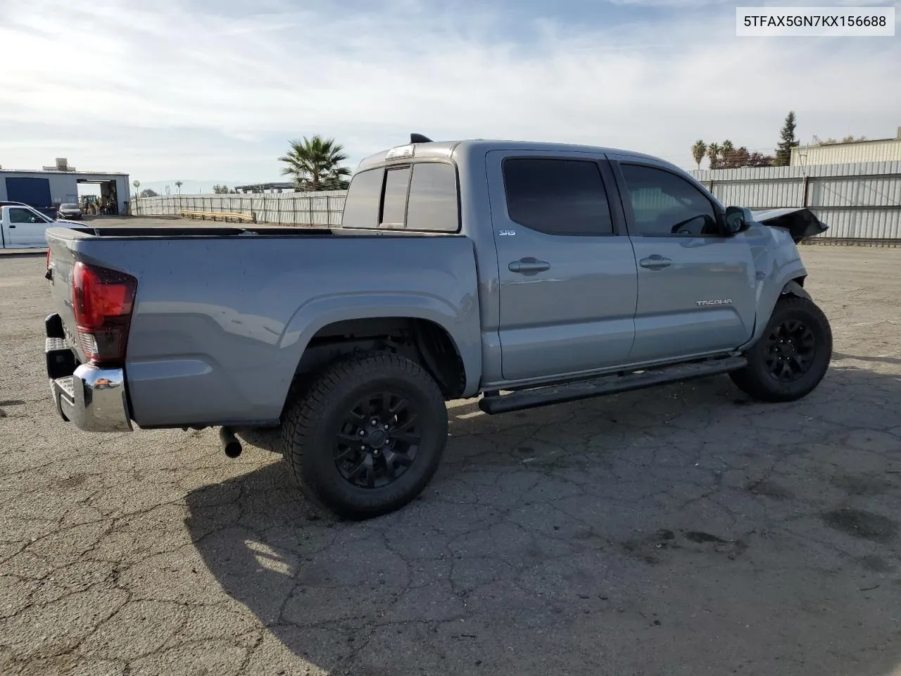 2019 Toyota Tacoma Double Cab VIN: 5TFAX5GN7KX156688 Lot: 81359404