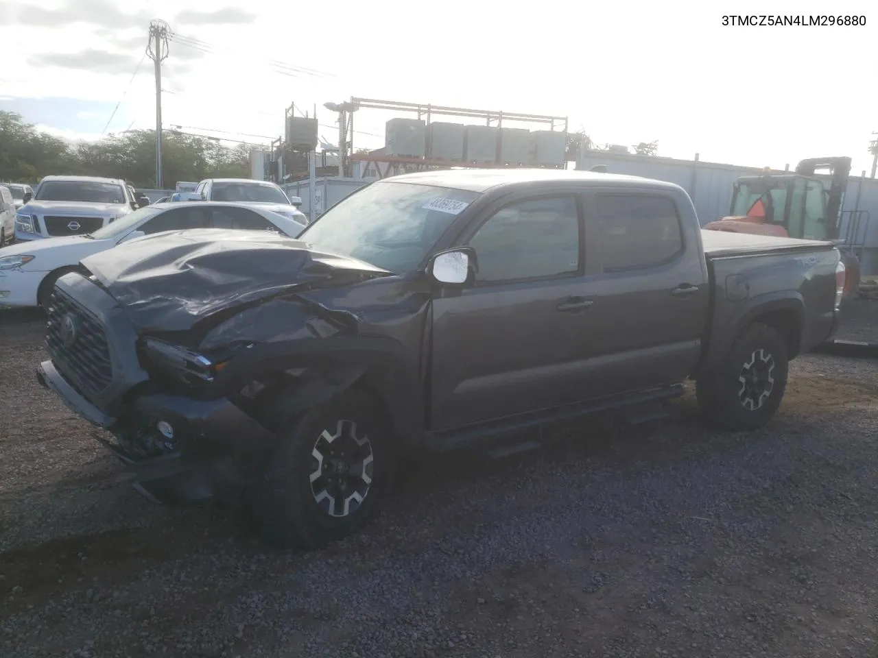 2020 Toyota Tacoma Double Cab VIN: 3TMCZ5AN4LM296880 Lot: 48369754