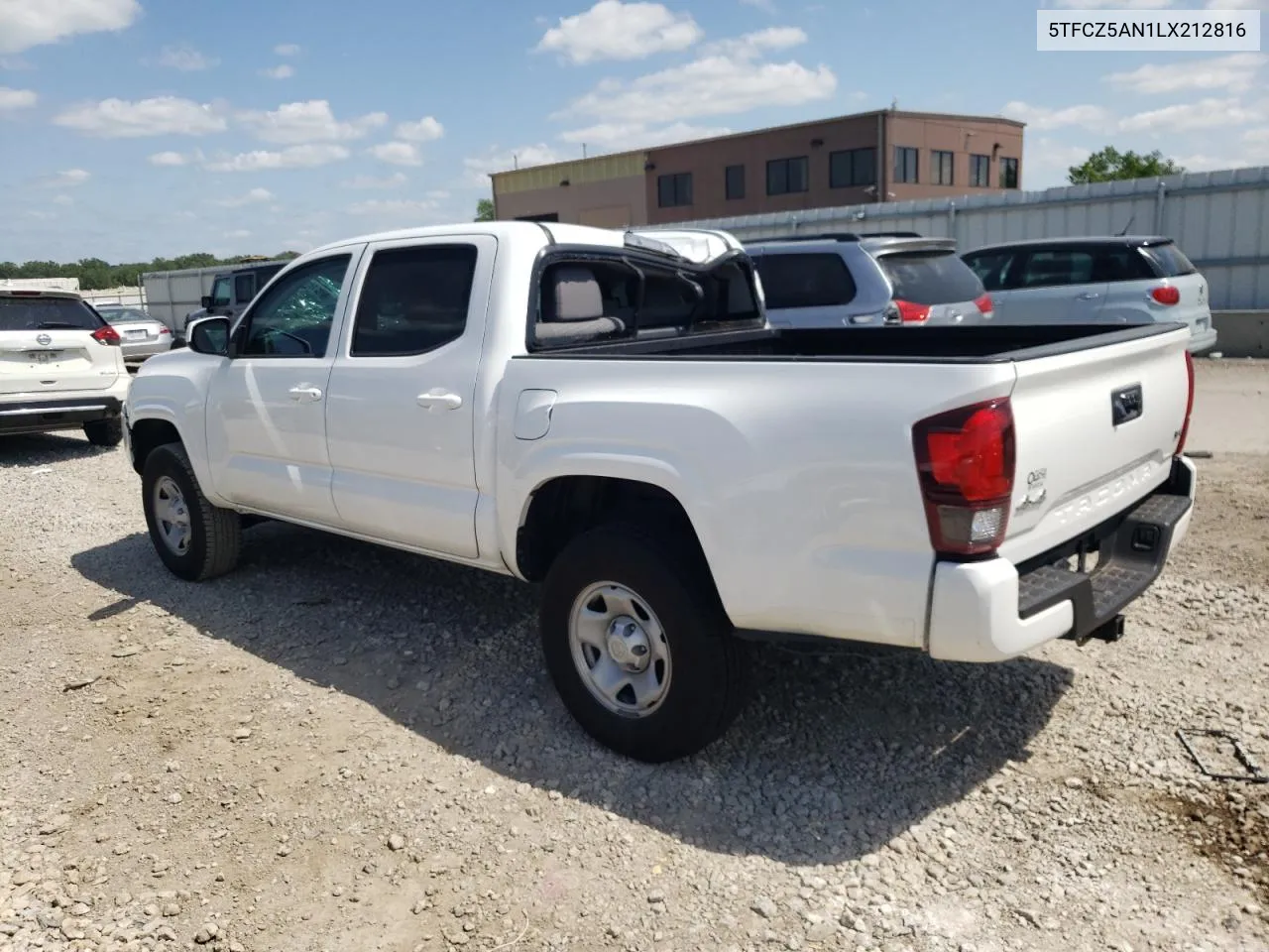 2020 Toyota Tacoma Double Cab VIN: 5TFCZ5AN1LX212816 Lot: 56297504