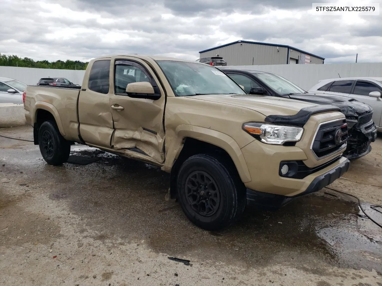 2020 Toyota Tacoma Access Cab VIN: 5TFSZ5AN7LX225579 Lot: 57746844