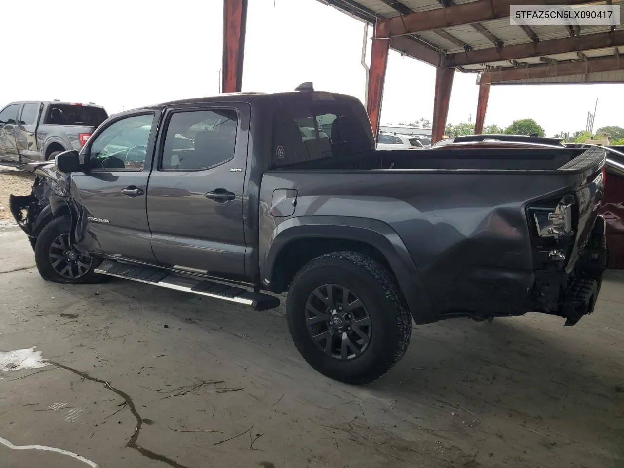 2020 Toyota Tacoma Double Cab VIN: 5TFAZ5CN5LX090417 Lot: 58477524