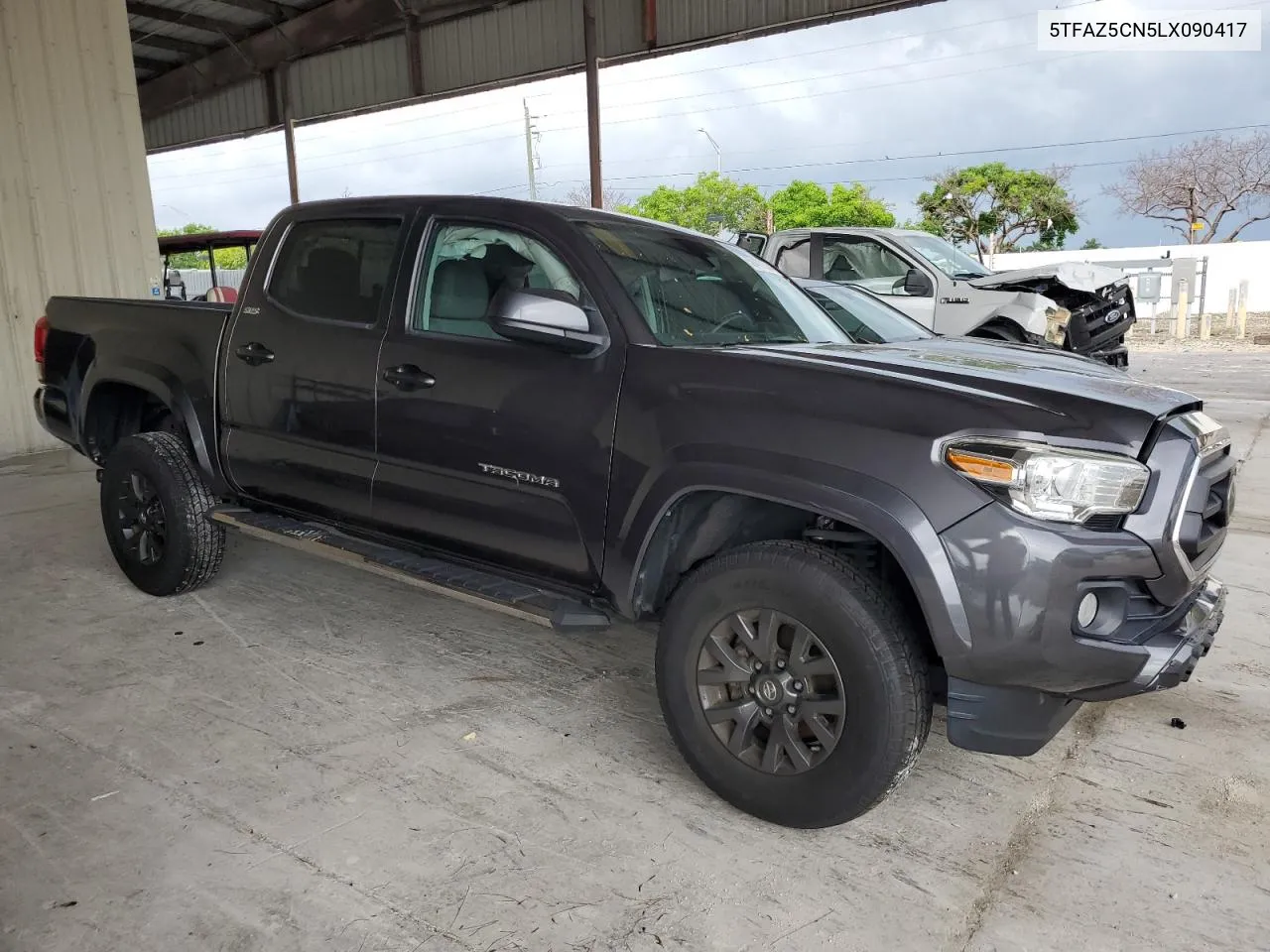 2020 Toyota Tacoma Double Cab VIN: 5TFAZ5CN5LX090417 Lot: 58477524