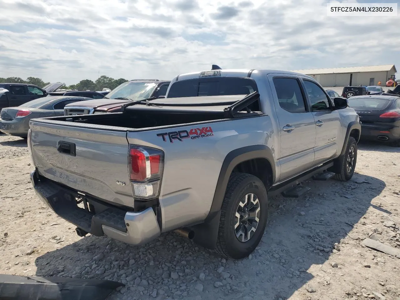 2020 Toyota Tacoma Double Cab VIN: 5TFCZ5AN4LX230226 Lot: 61482884