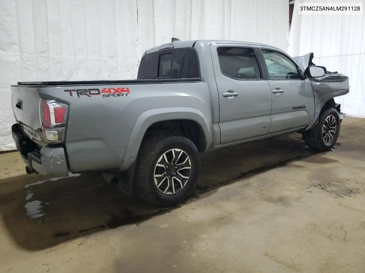 2020 Toyota Tacoma Double Cab VIN: 3TMCZ5AN4LM291128 Lot: 61907264