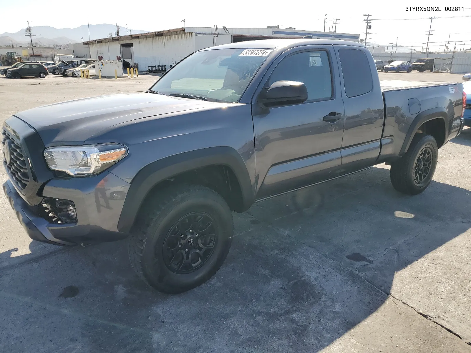 3TYRX5GN2LT002811 2020 Toyota Tacoma Access Cab