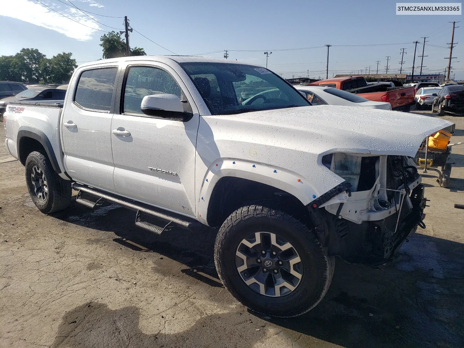 2020 Toyota Tacoma Double Cab VIN: 3TMCZ5ANXLM333365 Lot: 63541144