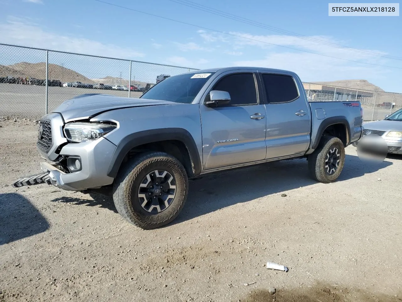 5TFCZ5ANXLX218128 2020 Toyota Tacoma Double Cab