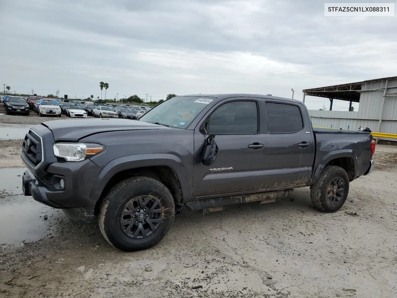 2020 Toyota Tacoma Double Cab VIN: 5TFAZ5CN1LX088311 Lot: 64869934