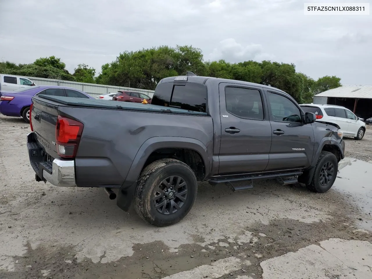 2020 Toyota Tacoma Double Cab VIN: 5TFAZ5CN1LX088311 Lot: 64869934