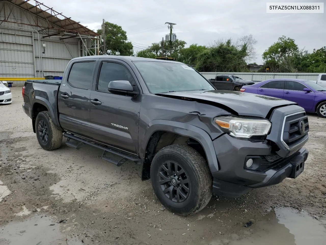 2020 Toyota Tacoma Double Cab VIN: 5TFAZ5CN1LX088311 Lot: 64869934