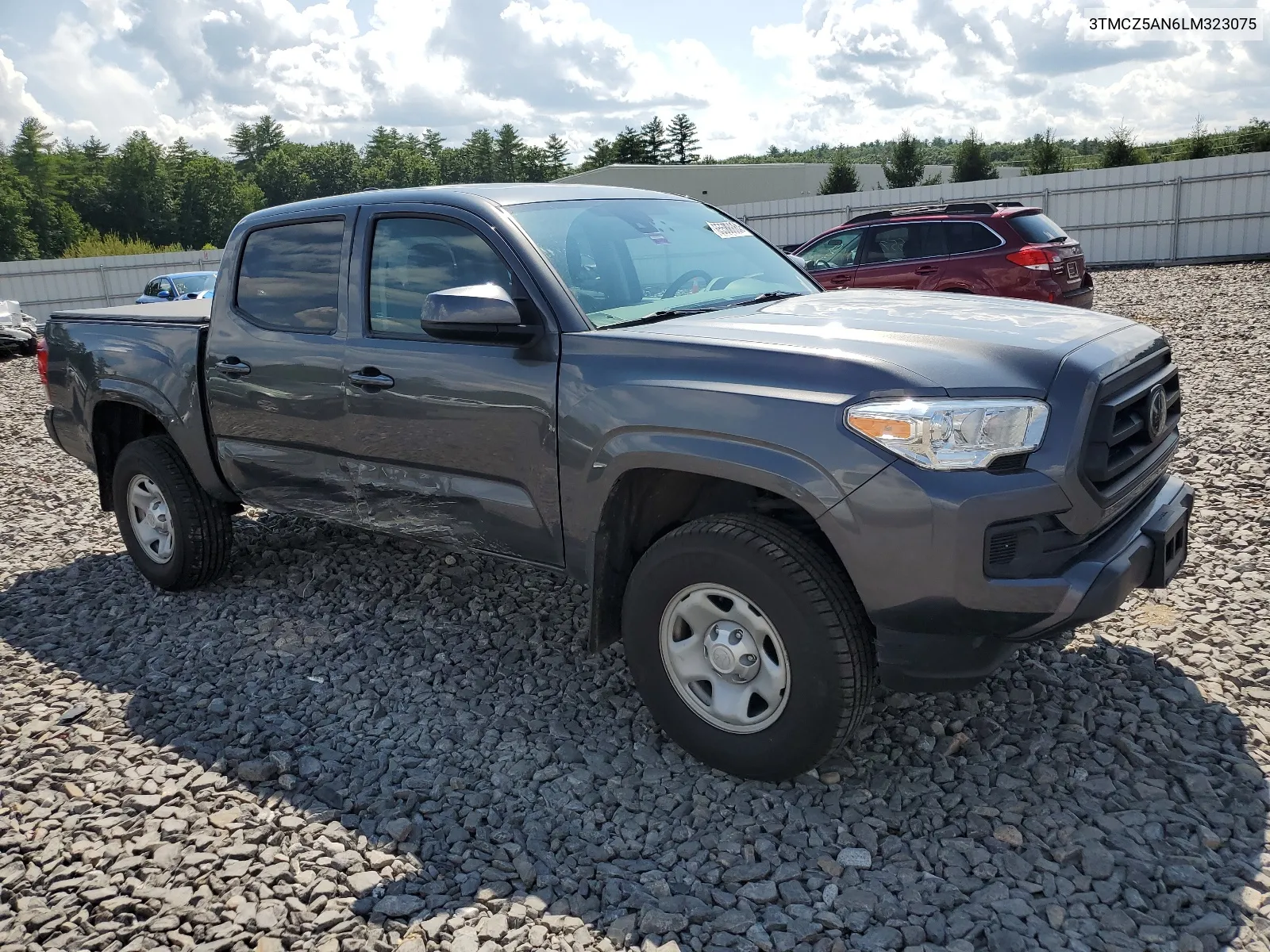 2020 Toyota Tacoma Double Cab VIN: 3TMCZ5AN6LM323075 Lot: 65588884