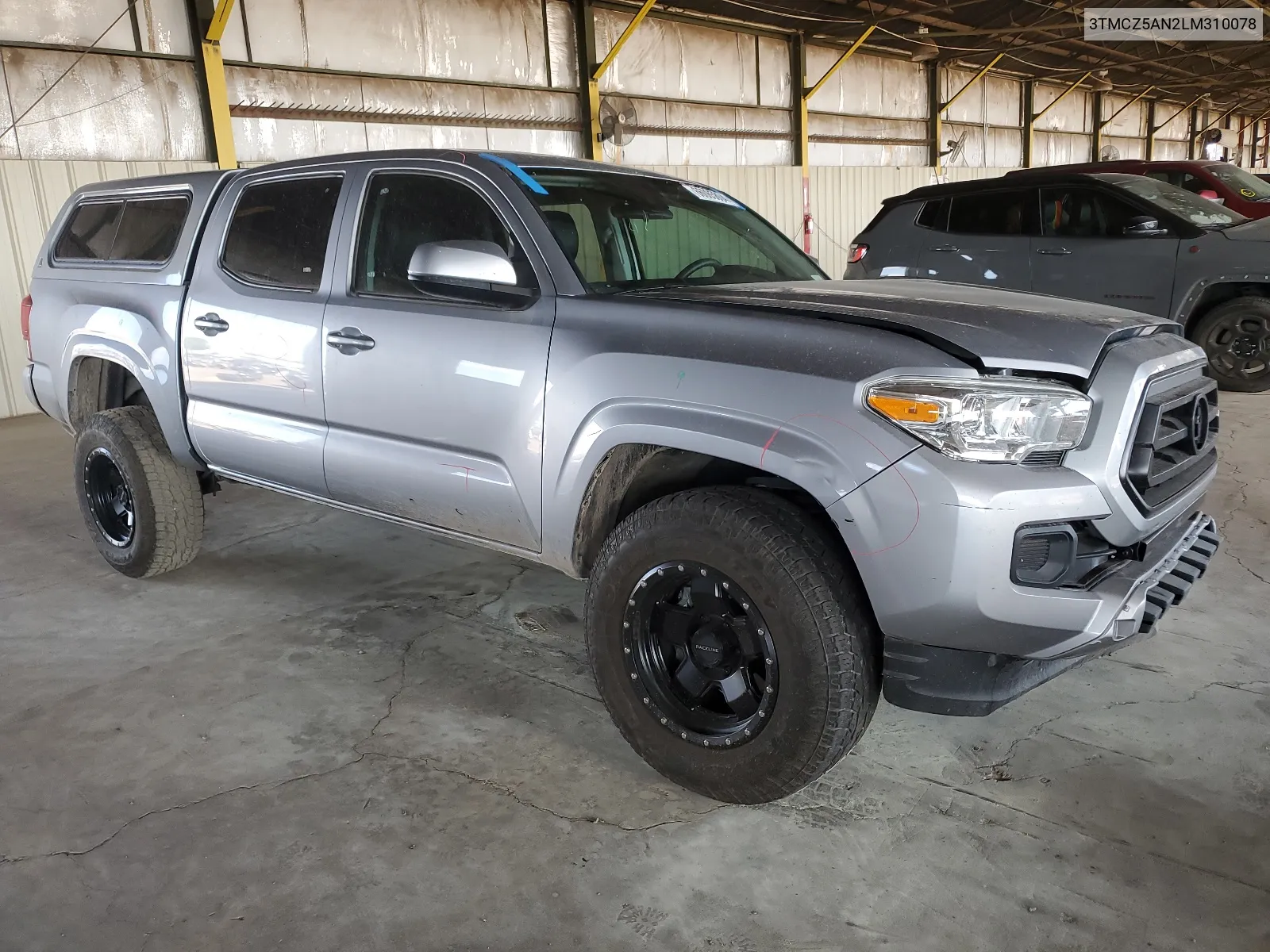 2020 Toyota Tacoma Double Cab VIN: 3TMCZ5AN2LM310078 Lot: 66085804