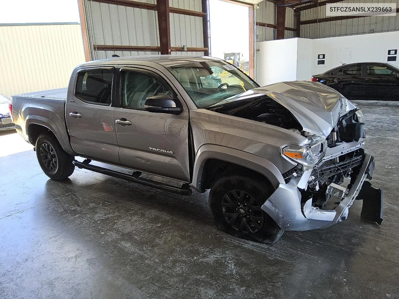 2020 Toyota Tacoma Double Cab VIN: 5TFCZ5AN5LX239663 Lot: 66714124