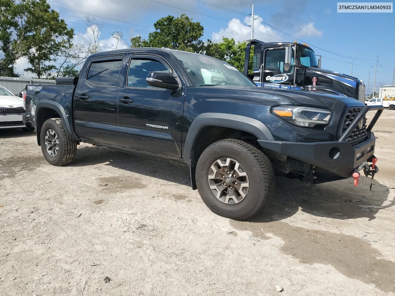 2020 Toyota Tacoma Double Cab VIN: 3TMCZ5AN1LM340933 Lot: 67056304