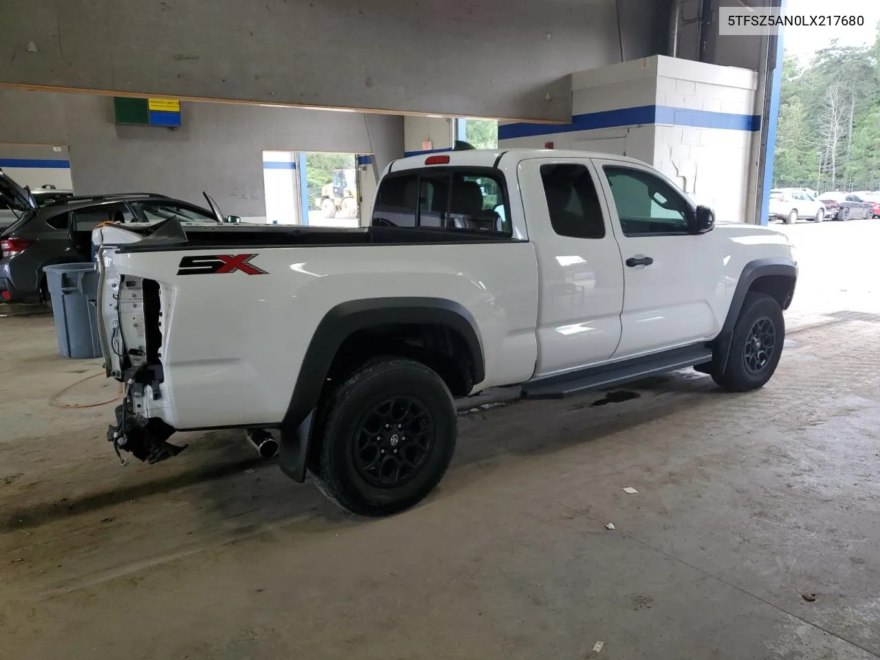 2020 Toyota Tacoma Access Cab VIN: 5TFSZ5AN0LX217680 Lot: 67112314