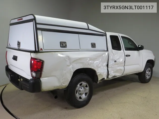 3TYRX5GN3LT001117 2020 Toyota Tacoma Access Cab