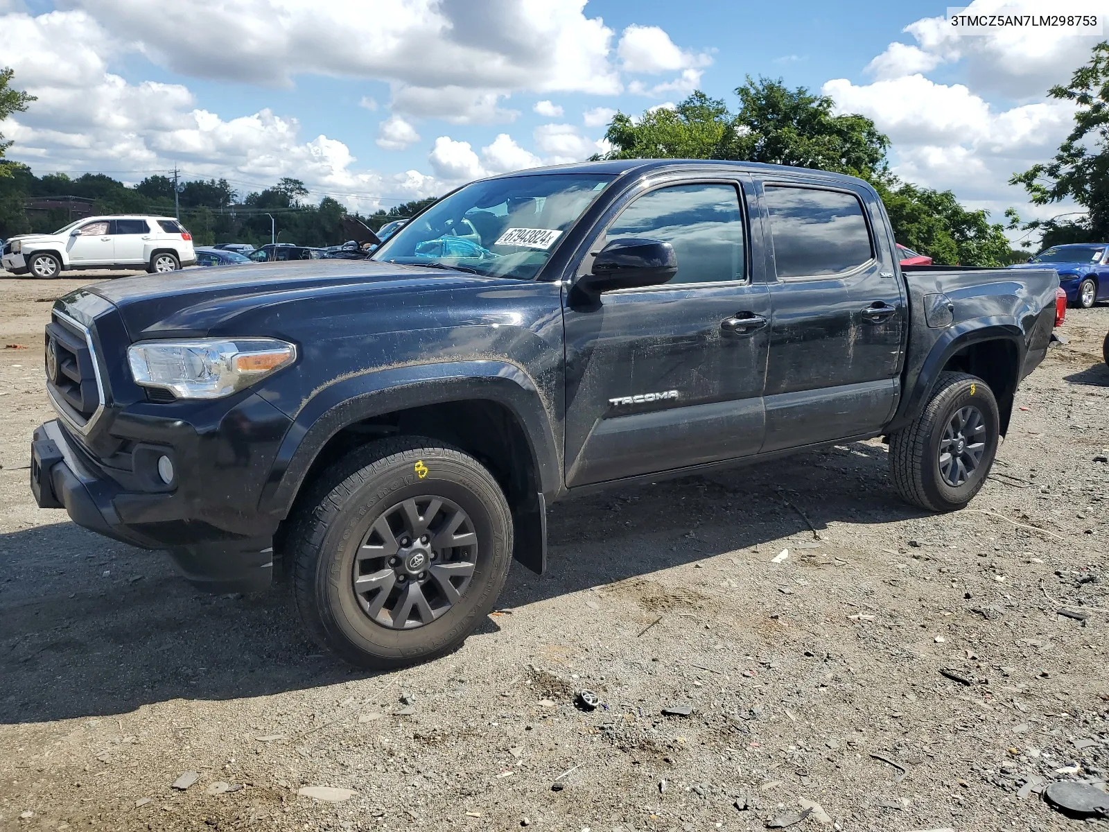 2020 Toyota Tacoma Double Cab VIN: 3TMCZ5AN7LM298753 Lot: 67943824