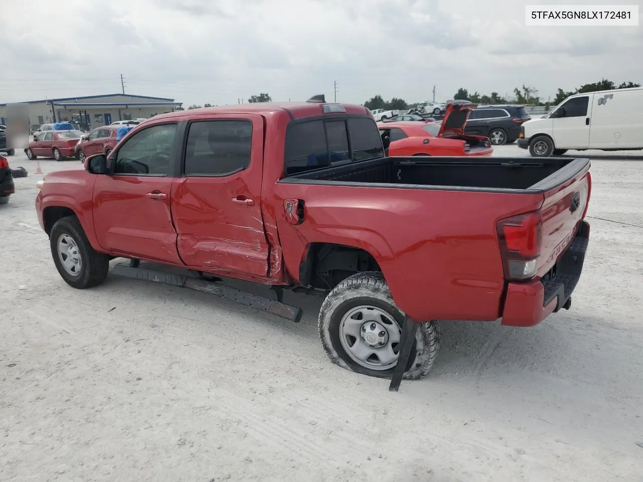 2020 Toyota Tacoma Double Cab VIN: 5TFAX5GN8LX172481 Lot: 68354514