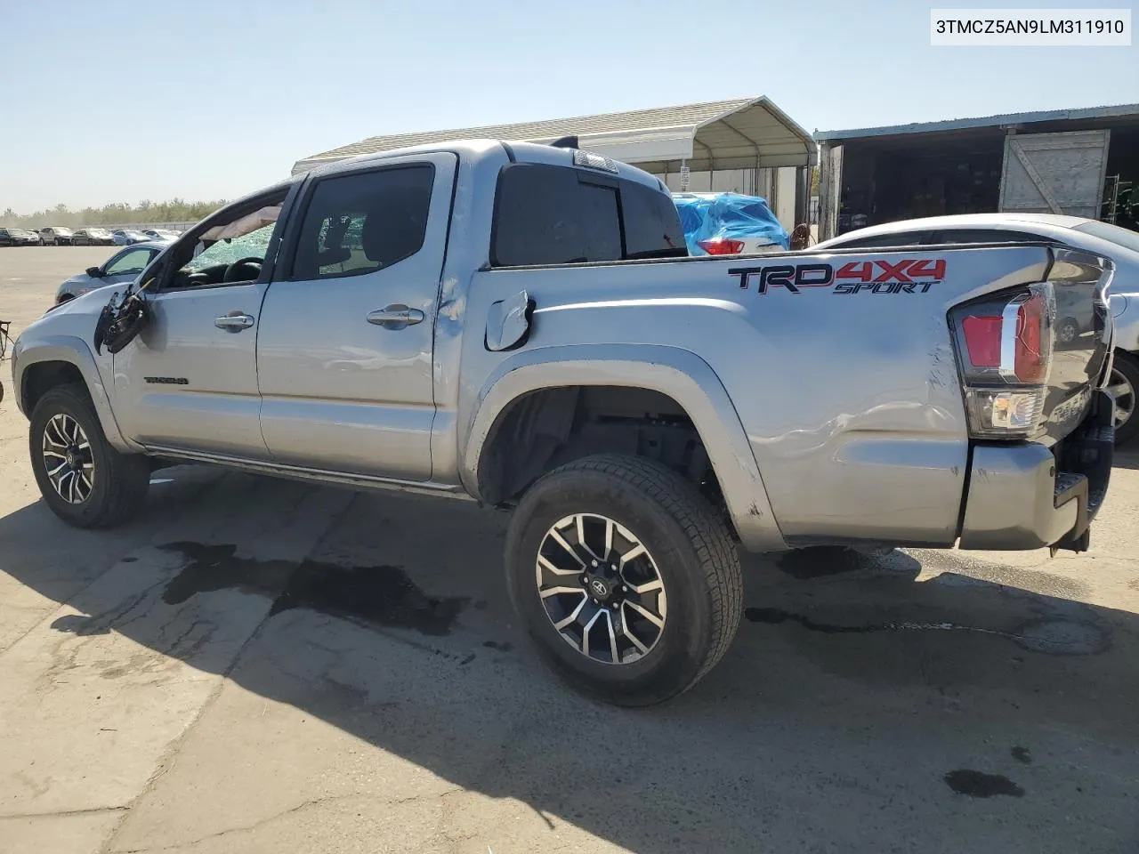 2020 Toyota Tacoma Double Cab VIN: 3TMCZ5AN9LM311910 Lot: 68701474