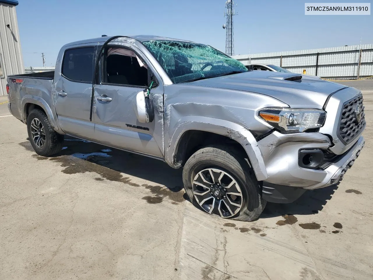 2020 Toyota Tacoma Double Cab VIN: 3TMCZ5AN9LM311910 Lot: 68701474