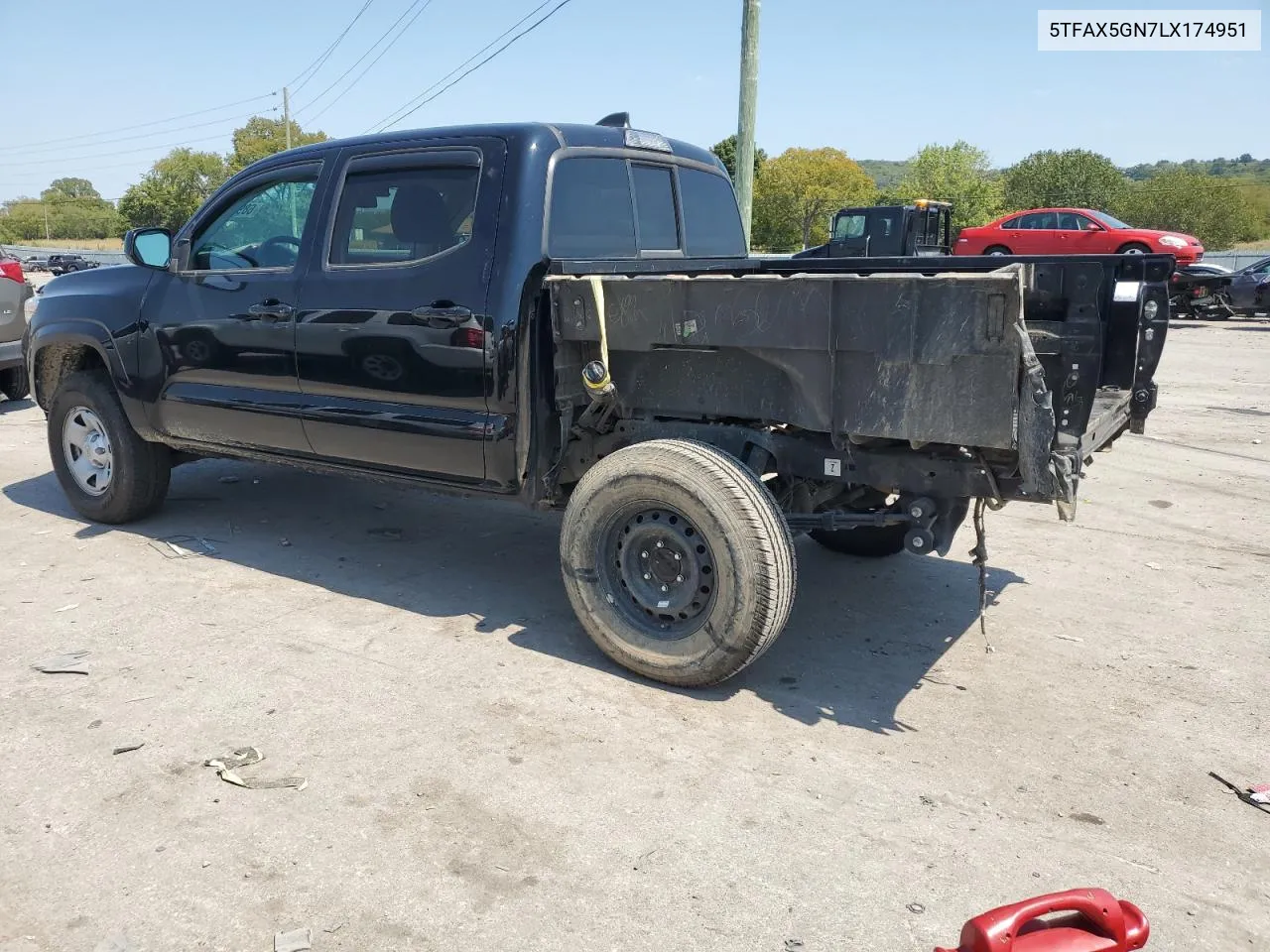 2020 Toyota Tacoma Double Cab VIN: 5TFAX5GN7LX174951 Lot: 68902824