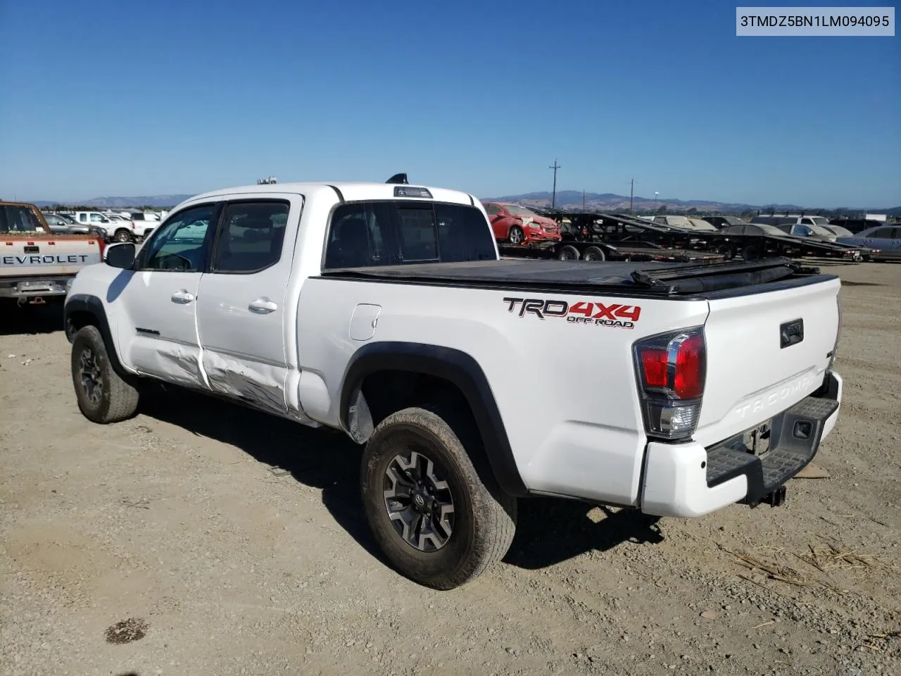 2020 Toyota Tacoma Double Cab VIN: 3TMDZ5BN1LM094095 Lot: 69535784