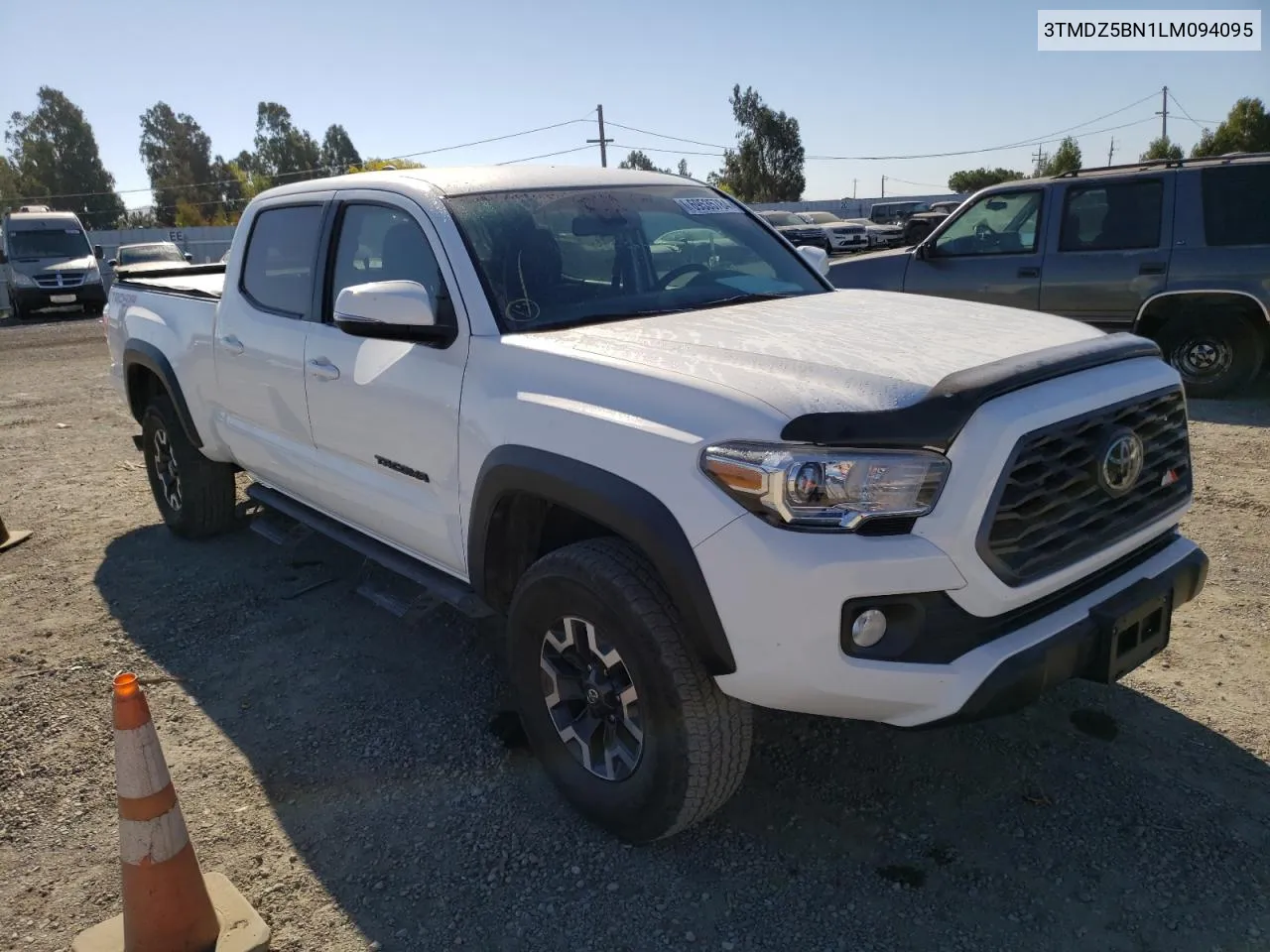 2020 Toyota Tacoma Double Cab VIN: 3TMDZ5BN1LM094095 Lot: 69535784