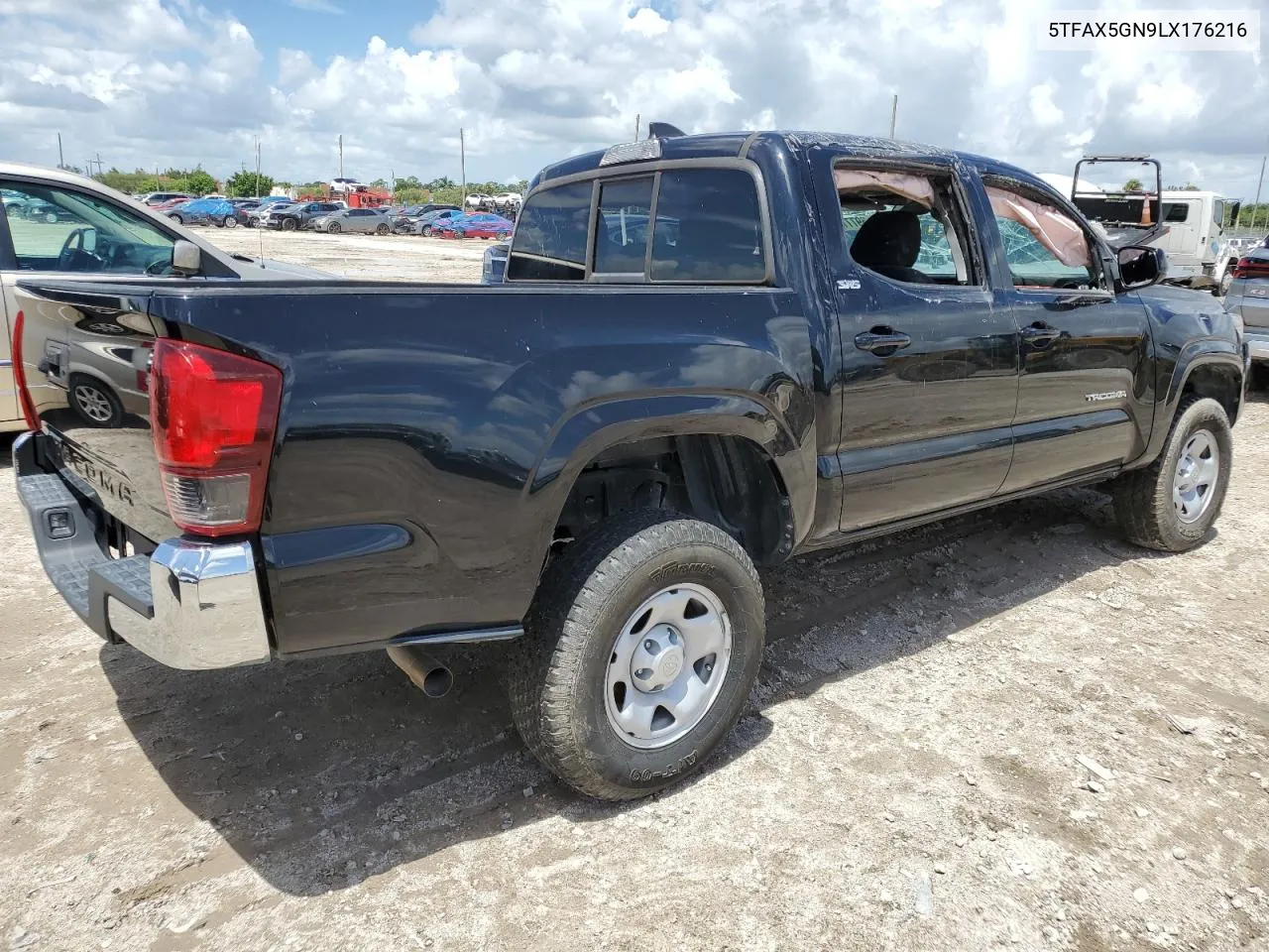 2020 Toyota Tacoma Double Cab VIN: 5TFAX5GN9LX176216 Lot: 69777384