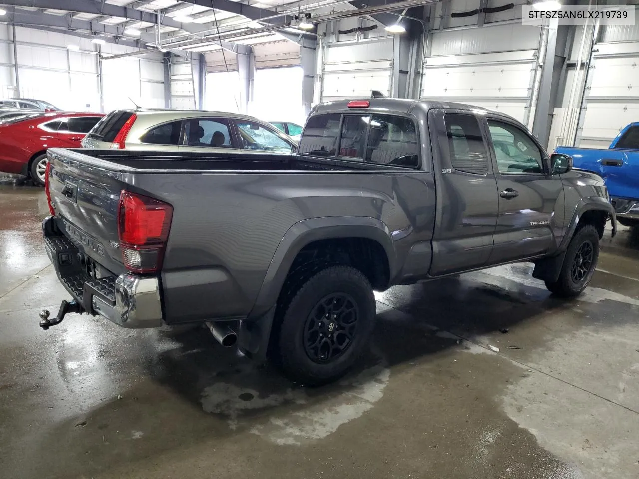 2020 Toyota Tacoma Access Cab VIN: 5TFSZ5AN6LX219739 Lot: 69980574