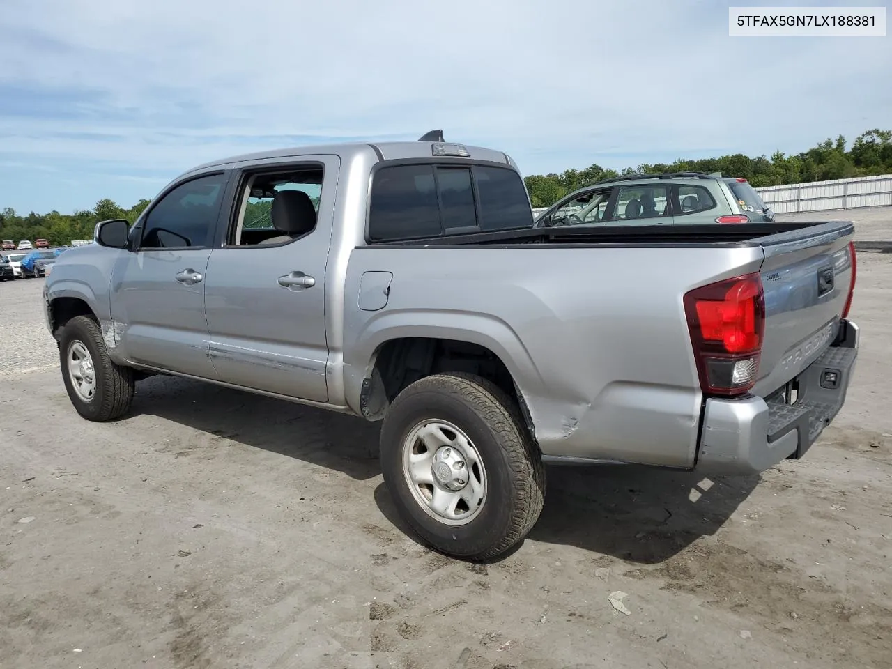 2020 Toyota Tacoma Double Cab VIN: 5TFAX5GN7LX188381 Lot: 70004954