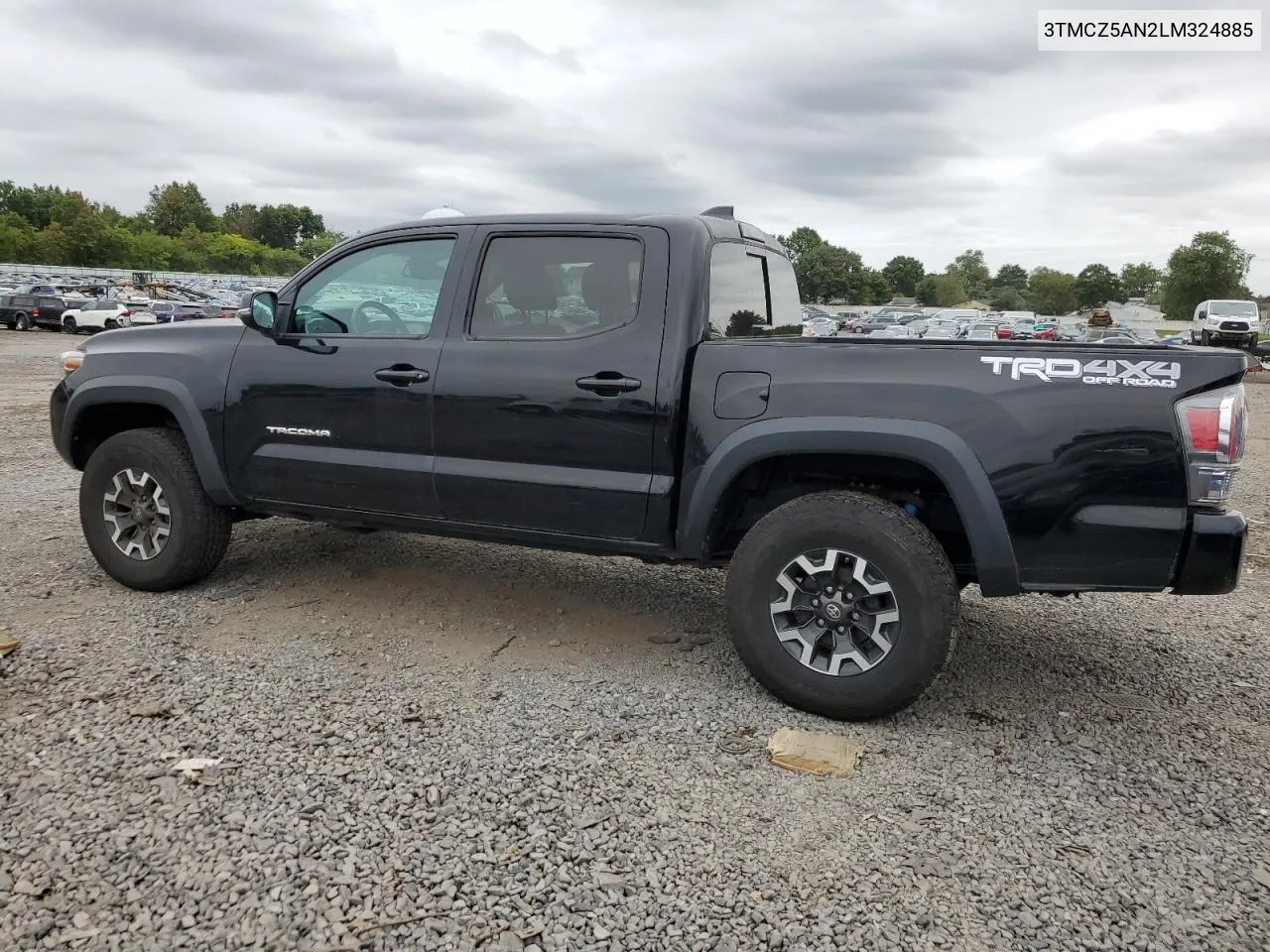 2020 Toyota Tacoma Double Cab VIN: 3TMCZ5AN2LM324885 Lot: 70011494