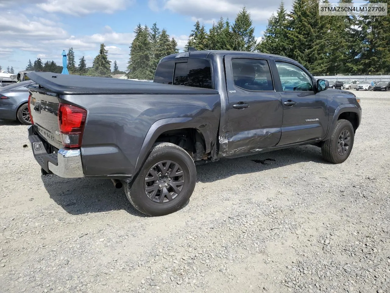 2020 Toyota Tacoma Double Cab VIN: 3TMAZ5CN4LM127706 Lot: 70226804