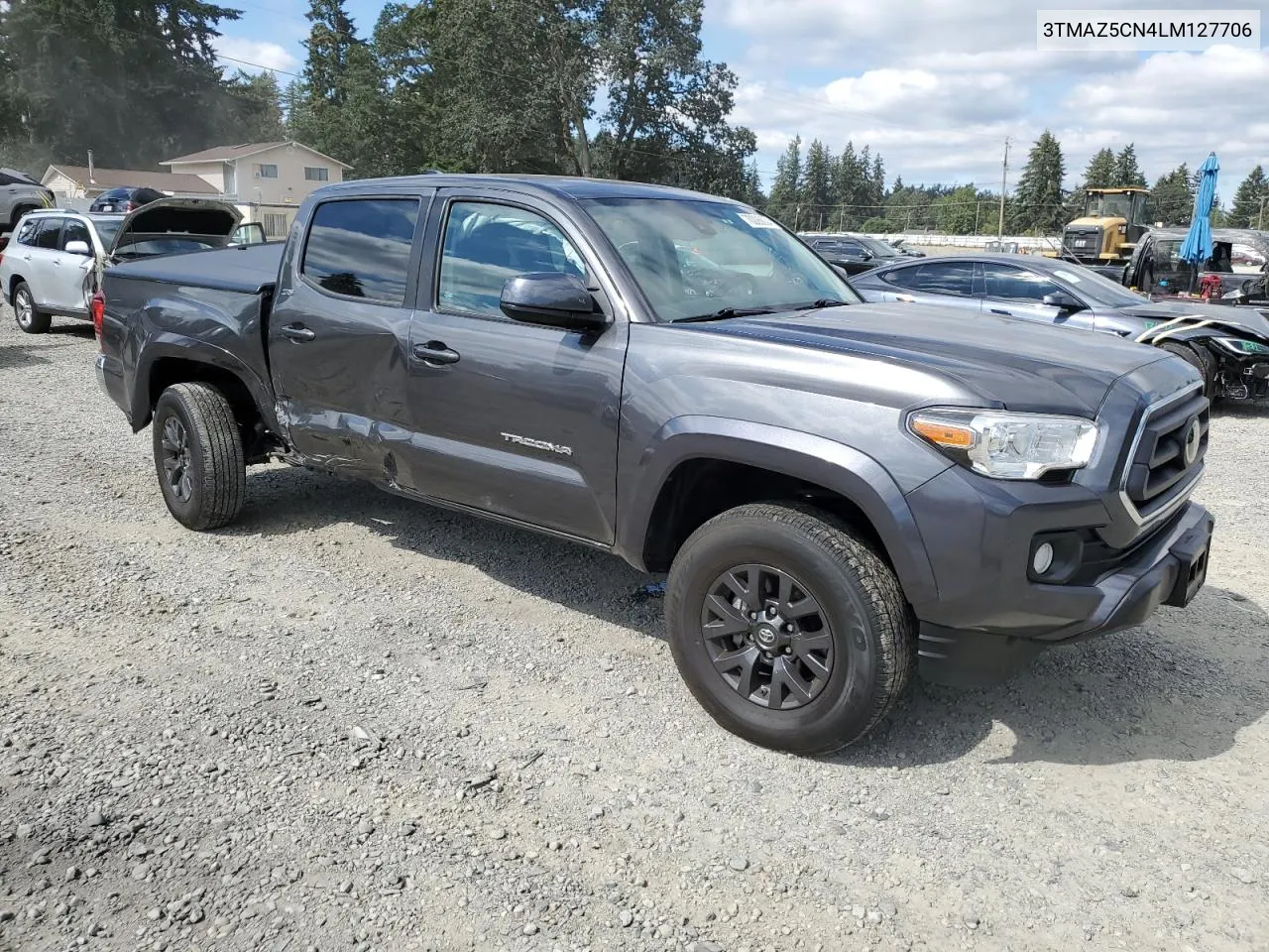 2020 Toyota Tacoma Double Cab VIN: 3TMAZ5CN4LM127706 Lot: 70226804