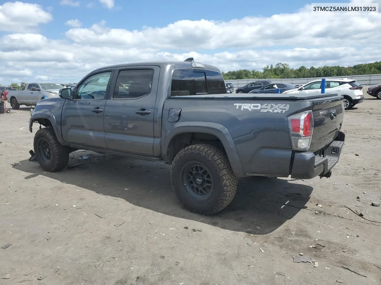 2020 Toyota Tacoma Double Cab VIN: 3TMCZ5AN6LM313923 Lot: 70318764