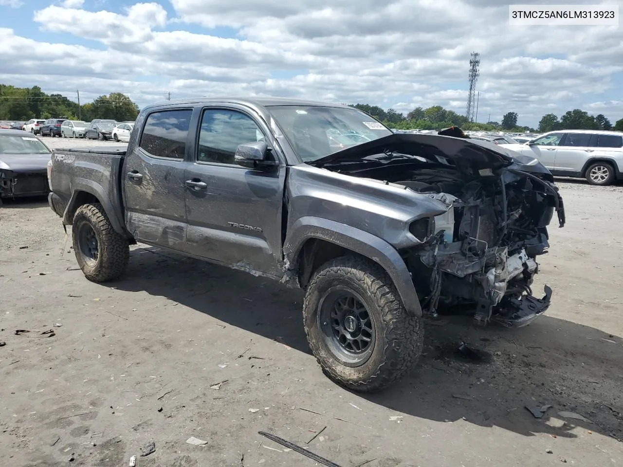 2020 Toyota Tacoma Double Cab VIN: 3TMCZ5AN6LM313923 Lot: 70318764