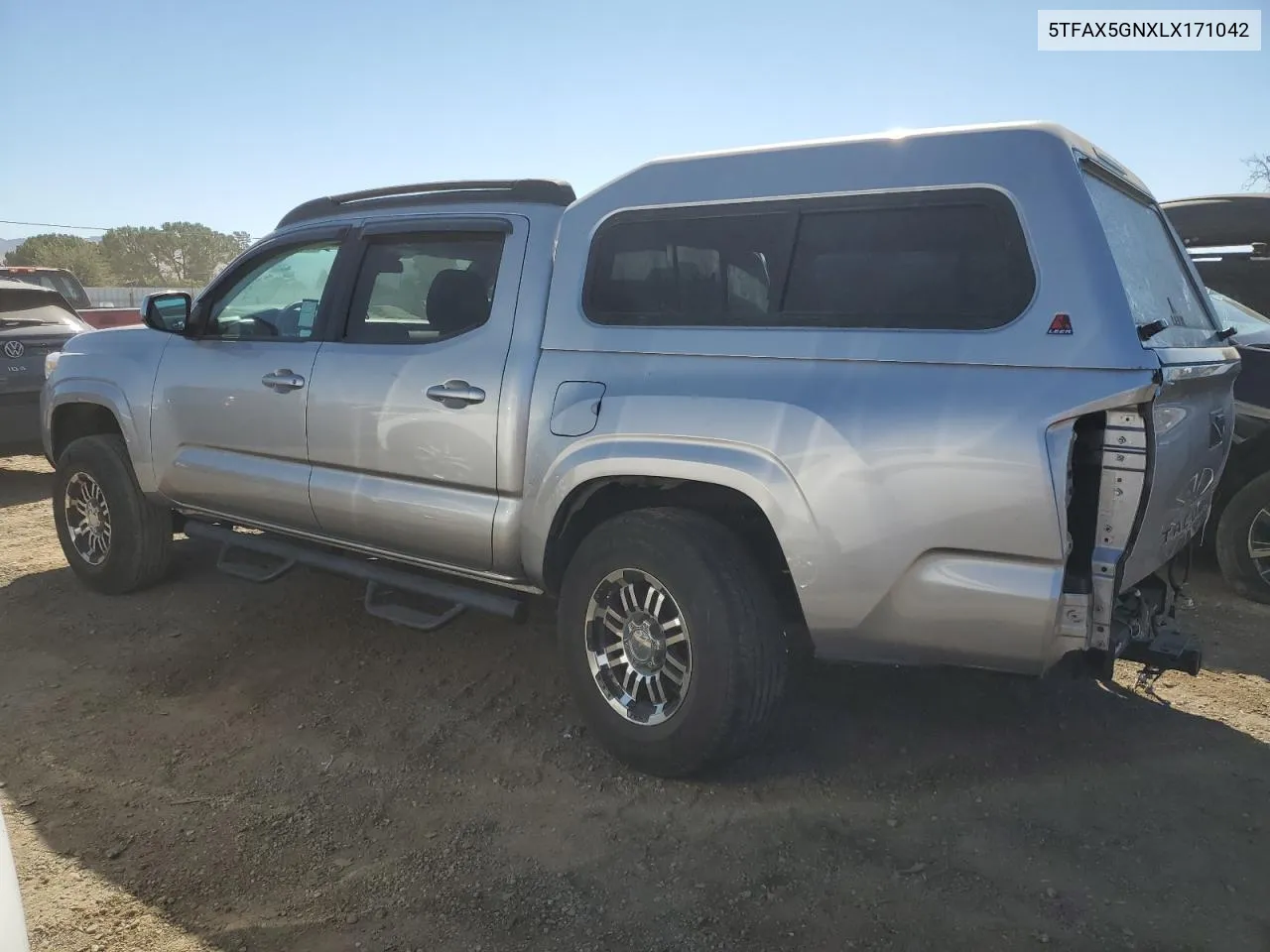 2020 Toyota Tacoma Double Cab VIN: 5TFAX5GNXLX171042 Lot: 70341424