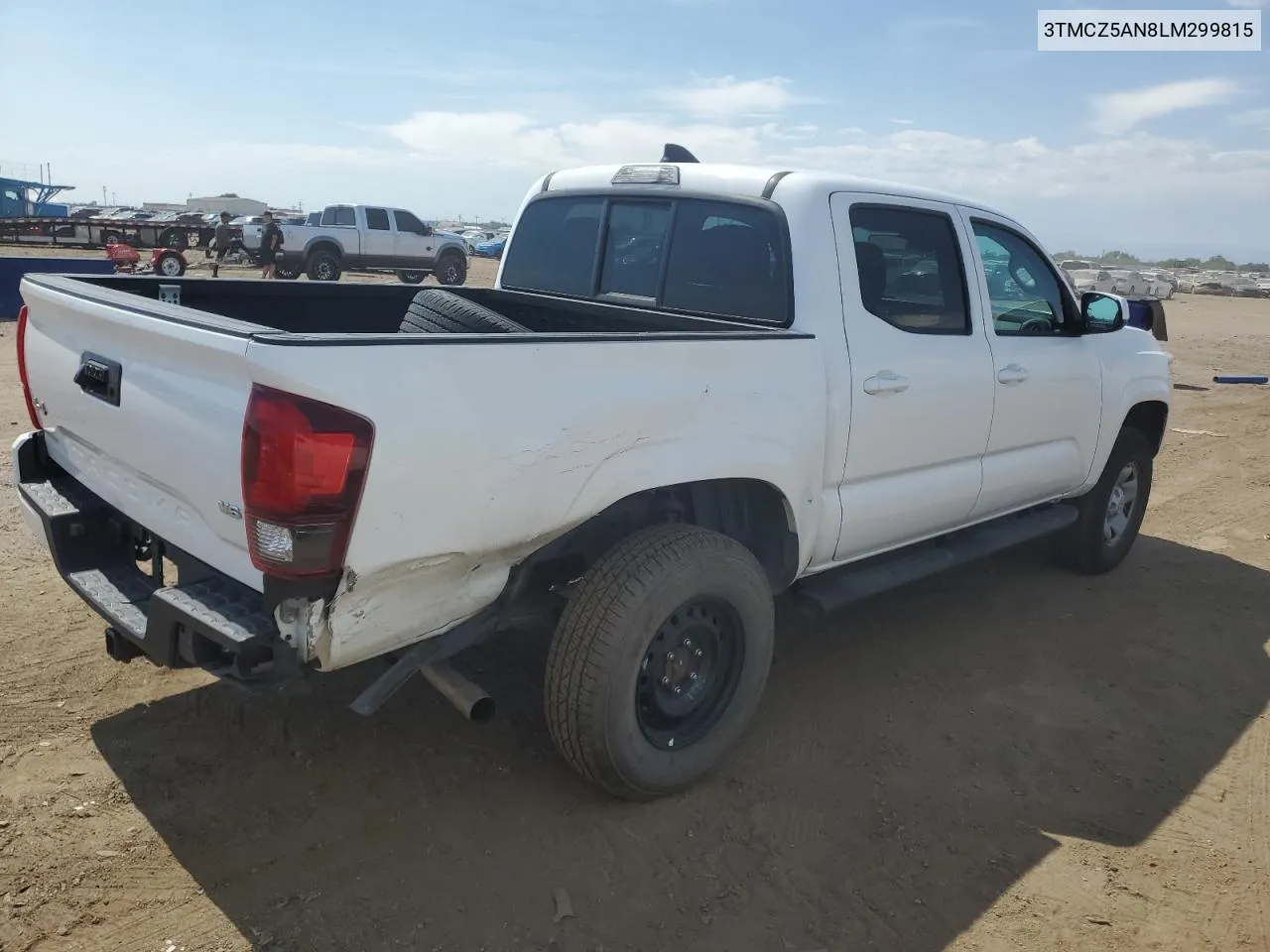 2020 Toyota Tacoma Double Cab VIN: 3TMCZ5AN8LM299815 Lot: 70445444