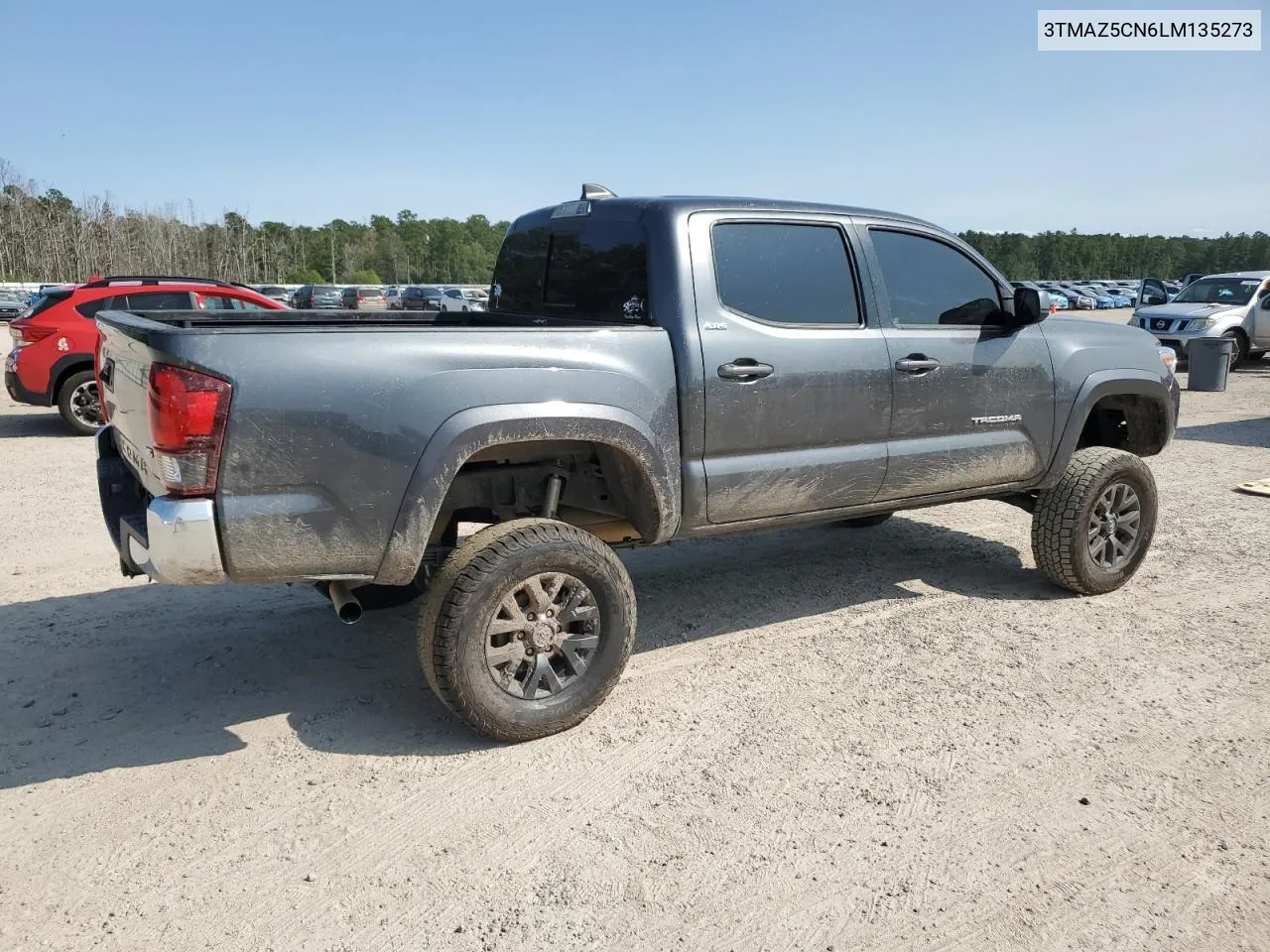 2020 Toyota Tacoma Double Cab VIN: 3TMAZ5CN6LM135273 Lot: 70721344