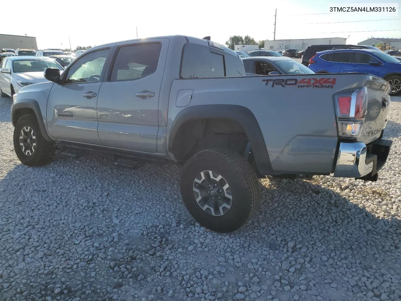 2020 Toyota Tacoma Double Cab VIN: 3TMCZ5AN4LM331126 Lot: 70735744