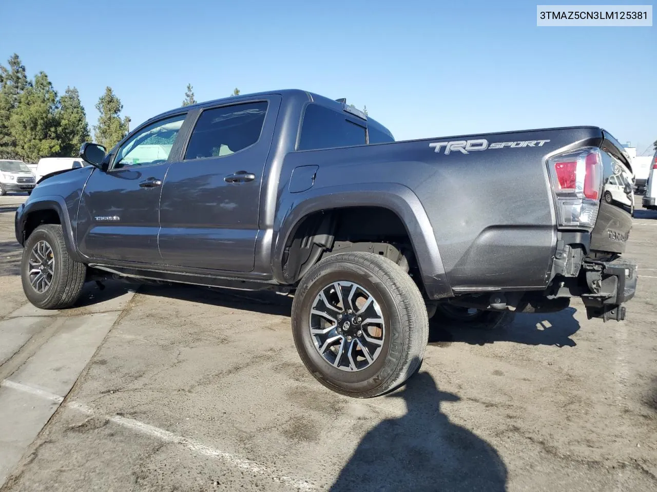 2020 Toyota Tacoma Double Cab VIN: 3TMAZ5CN3LM125381 Lot: 70746324