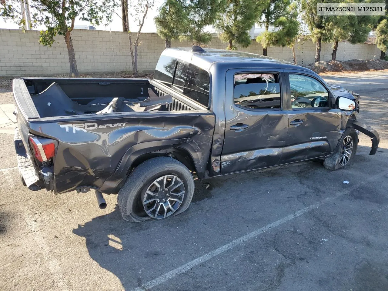 2020 Toyota Tacoma Double Cab VIN: 3TMAZ5CN3LM125381 Lot: 70746324