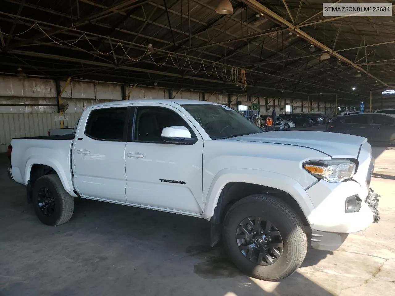 2020 Toyota Tacoma Double Cab VIN: 3TMAZ5CN0LM123684 Lot: 70844694