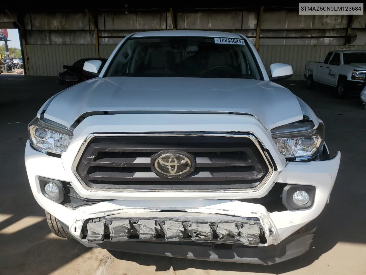 2020 Toyota Tacoma Double Cab VIN: 3TMAZ5CN0LM123684 Lot: 70844694