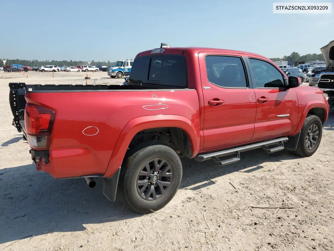 2020 Toyota Tacoma Double Cab VIN: 5TFAZ5CN2LX093209 Lot: 70891904