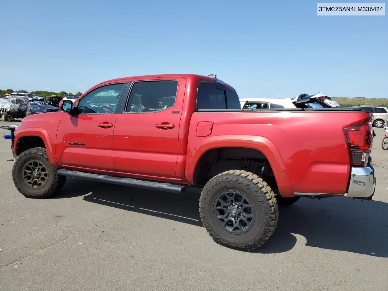 2020 Toyota Tacoma Double Cab VIN: 3TMCZ5AN4LM336424 Lot: 70951664