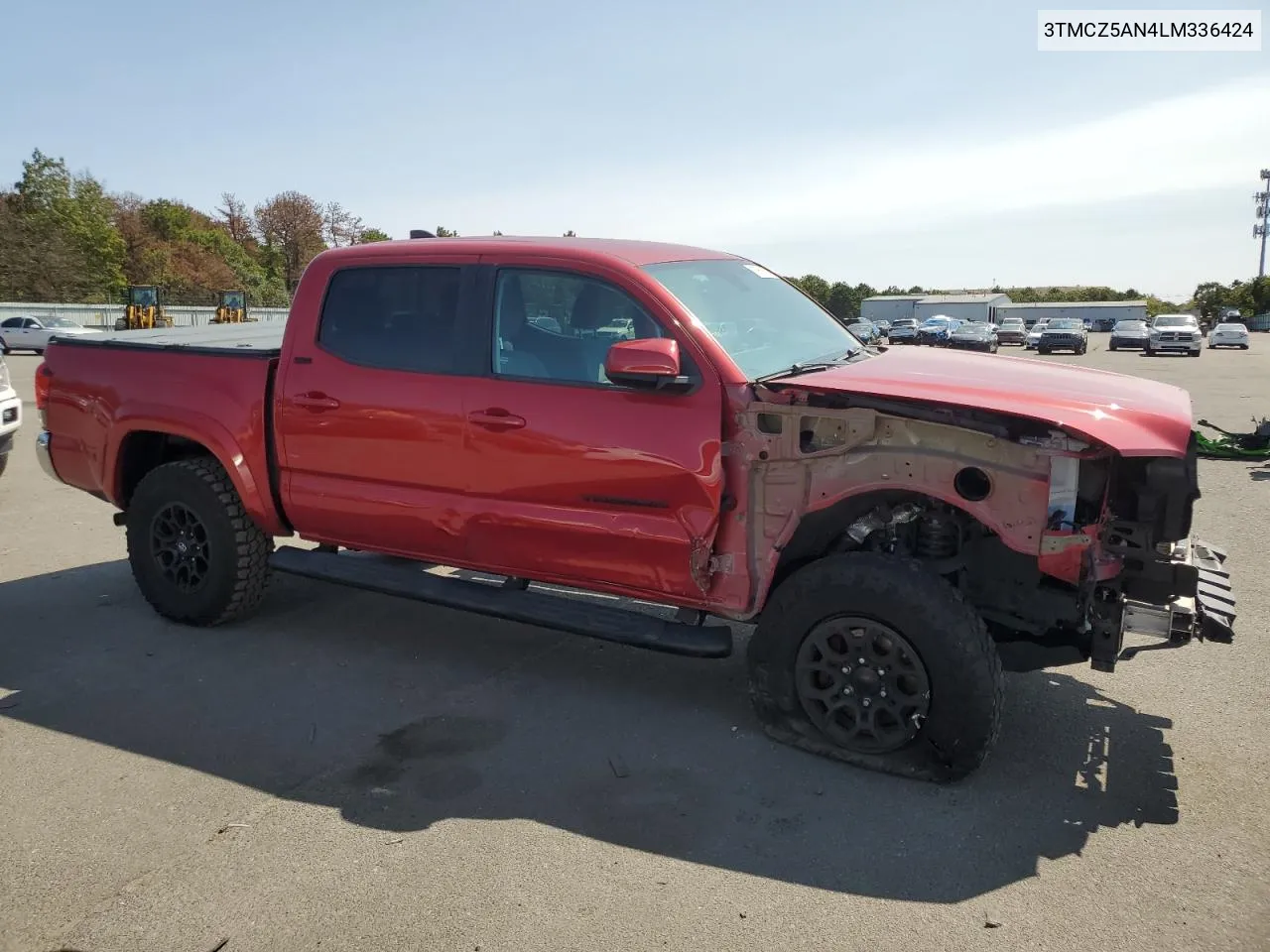 2020 Toyota Tacoma Double Cab VIN: 3TMCZ5AN4LM336424 Lot: 70951664