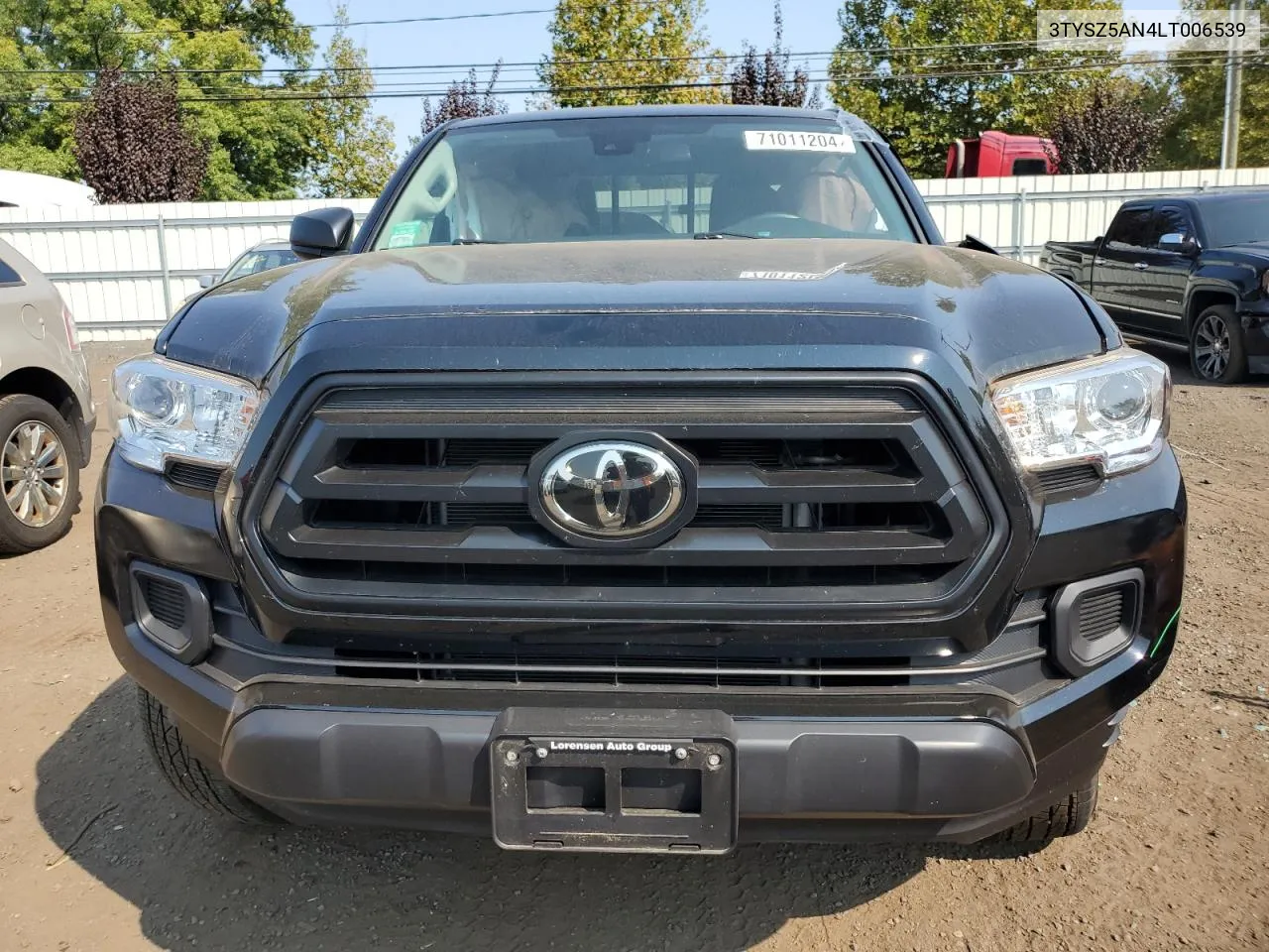 2020 Toyota Tacoma Access Cab VIN: 3TYSZ5AN4LT006539 Lot: 71011204