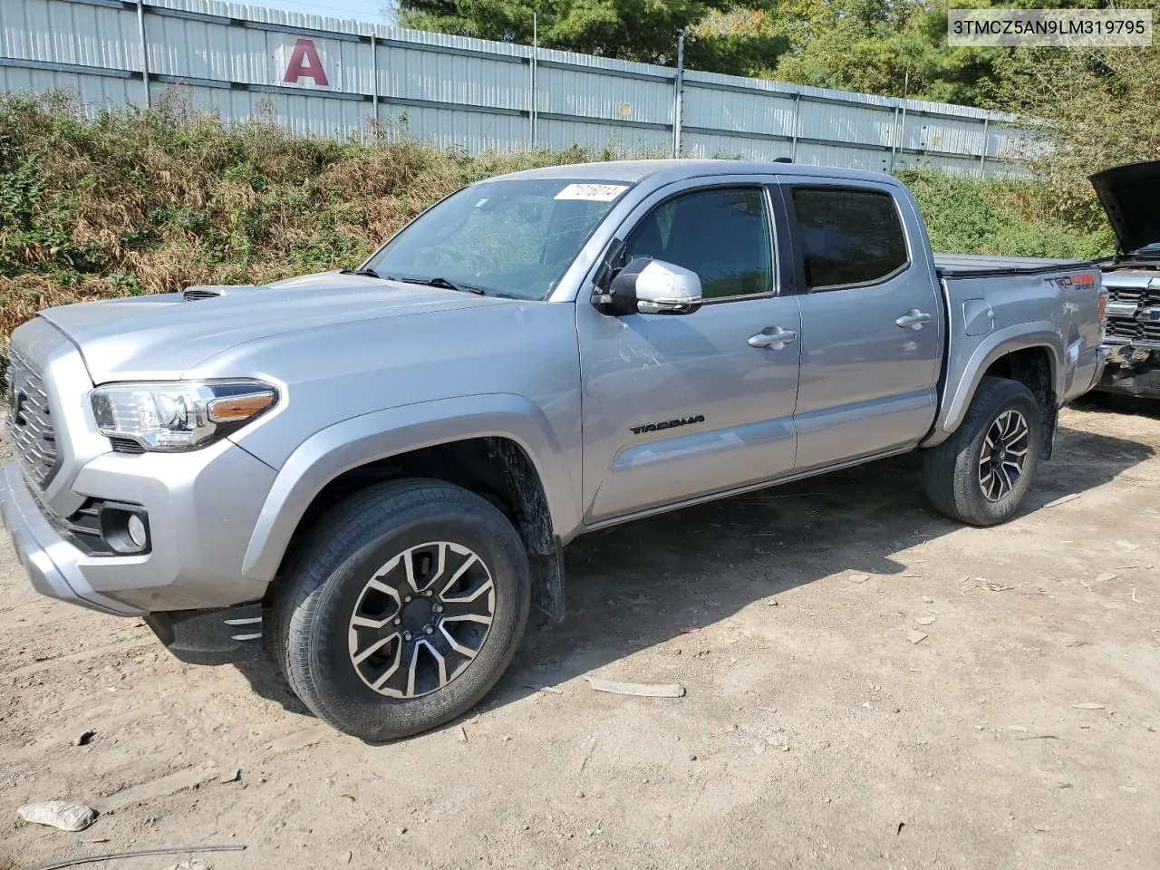 2020 Toyota Tacoma Double Cab VIN: 3TMCZ5AN9LM319795 Lot: 71016014