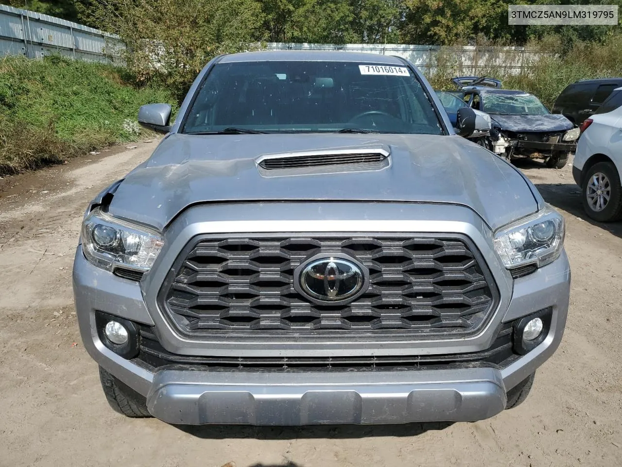 2020 Toyota Tacoma Double Cab VIN: 3TMCZ5AN9LM319795 Lot: 71016014