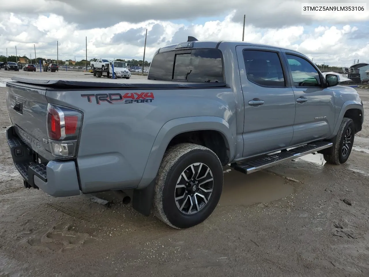 3TMCZ5AN9LM353106 2020 Toyota Tacoma Double Cab